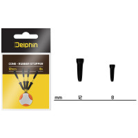 Delphin Stopery Gumowe Cone 12mm