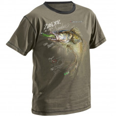 Dragon Koszulka T-shirt Sandacz Olive TS-64