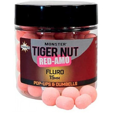Dynamite Baits Kulki Proteinowe Pływające Pop-ups Dumbells Monster Tiger Nut Red Amo Fluoro 15mm
