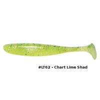 Keitech Guma Easy Shiner 6,5" 16,5cm LT62 Chart Lime Shad