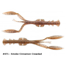 Keitech Guma Rak Krewetka Neco Camaron 5,5" 14cm 471 Smoke Cinnamon Crawdad
