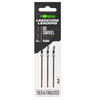 Korda zestaw Leadcore Leader QC Weed 50cm