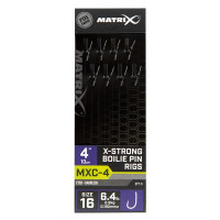 Przypony Matrix MXC-4 X-Strong Boilie Pin Rigs 4" / 10cm - roz. 16