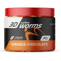 MatchPro Top Worms Wafters Duo Orange-Chocolate 8mm