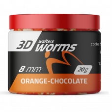 MatchPro Top Worms Wafters Duo Orange-Chocolate 8mm