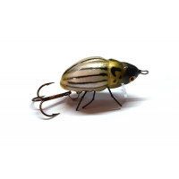 Microbait Wobler Smużak Colorado Beetle 2,4cm Pearl Yellow
