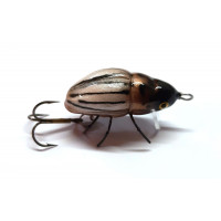 Microbait Wobler Smużak Colorado Beetle 2,4cm Pearl Brown
