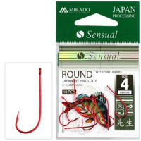 Mikado haczyki Sensual Round boczny trok Nr 6 Czerwone