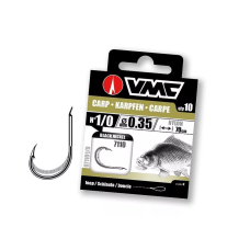 VMC Haczyk z przyponem Carp Nickel 70cm 0,22mm #8