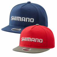 Shimano czapka z daszkiem czerwono-szara