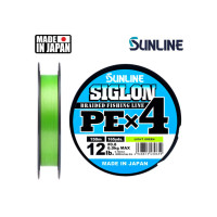 Sunline Plecionka Siglon PE X4 150m Light Green 0,10mm 150m