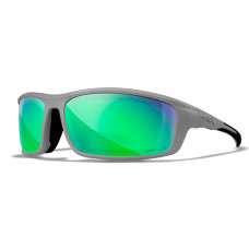 Wiley-X Okulary Polaryzacyjne Grid Captivate Green Mirror Matte Cool Grey Frame