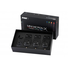 Fox Sygnalizatory Mini Micron X 3 Rod Set 3+1