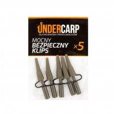 Undercarp bezpieczny klips metalowy – zielony