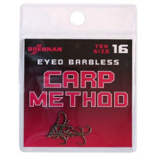 Drennan haczyki bezzadziorowe carp method