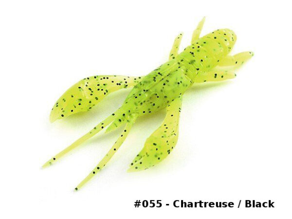 FishUp_Real_Craw_055_Chartreuse_Black