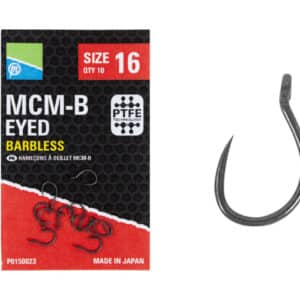 Preston Haczyki Bezzadziorowe MCM-B Z Oczkiem Nr16