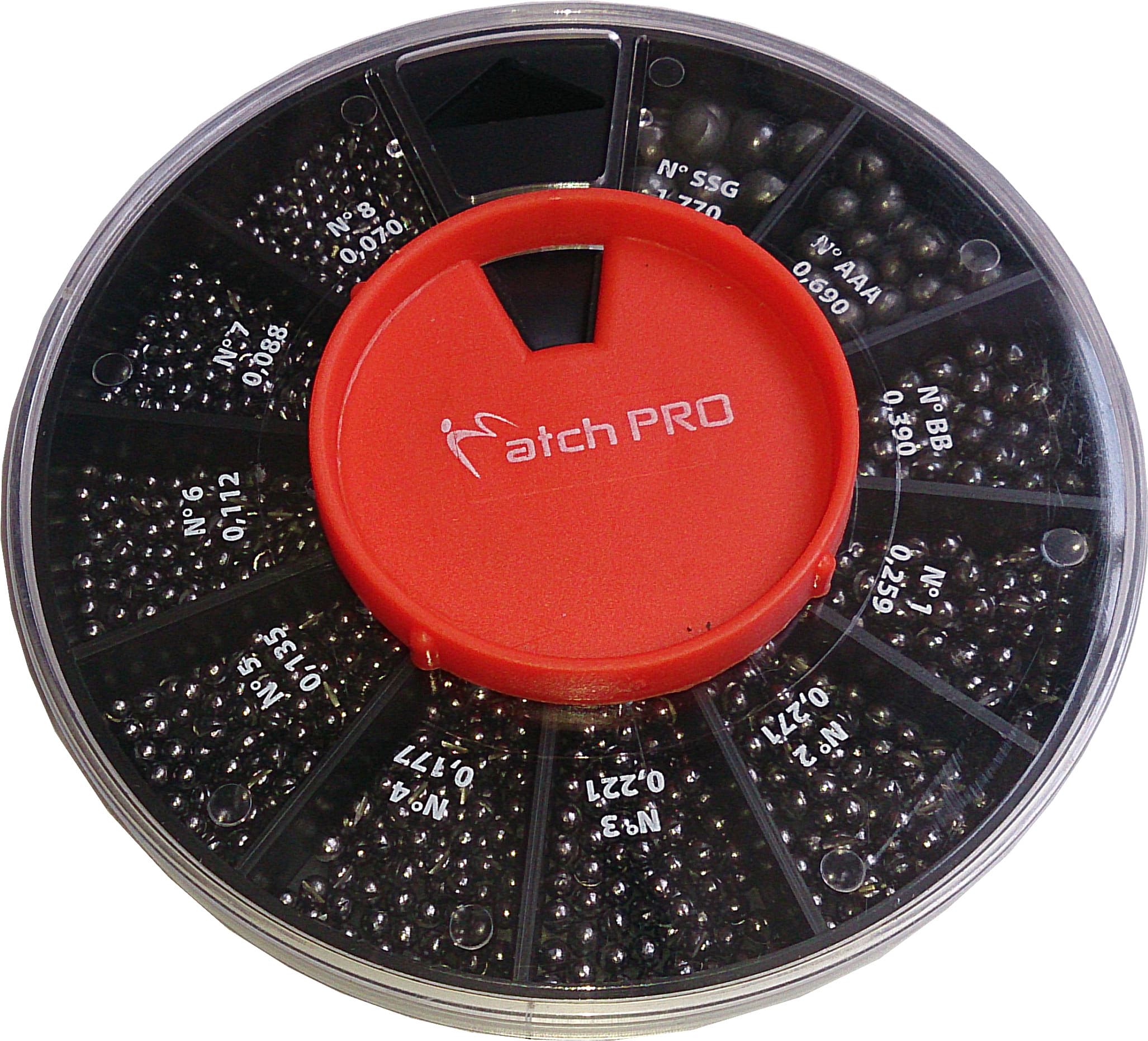 MatchPro Ołów Paleta SOFT 1-11