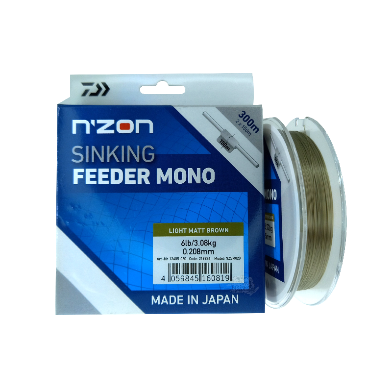 zylka-daiwa-nzon-line-sinking-feeder-mono-300m-0208mm