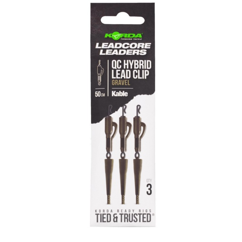 p18196-leadcore-korda-kable-leadcore-leader-hybrid-lead-clip-qc-swivel-gravel-50cm