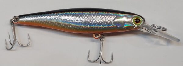 Jackall Wobler Squirrel 61 SP Laser Silver Black