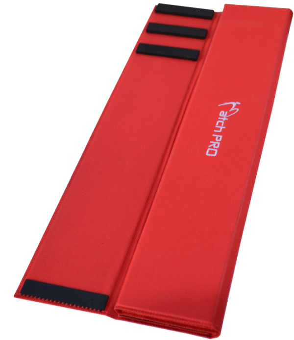 MatchPro Portfel Szyty 70cm Czerwony