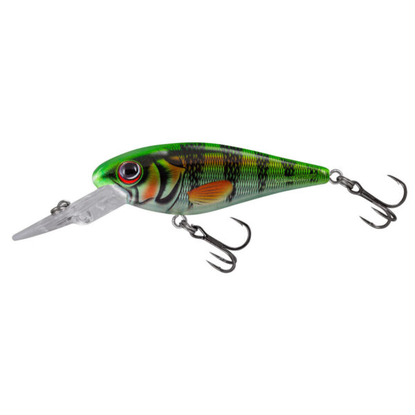 Salmo Wobler Rattlin Executor Pływający Clear Hot Perch 5cm