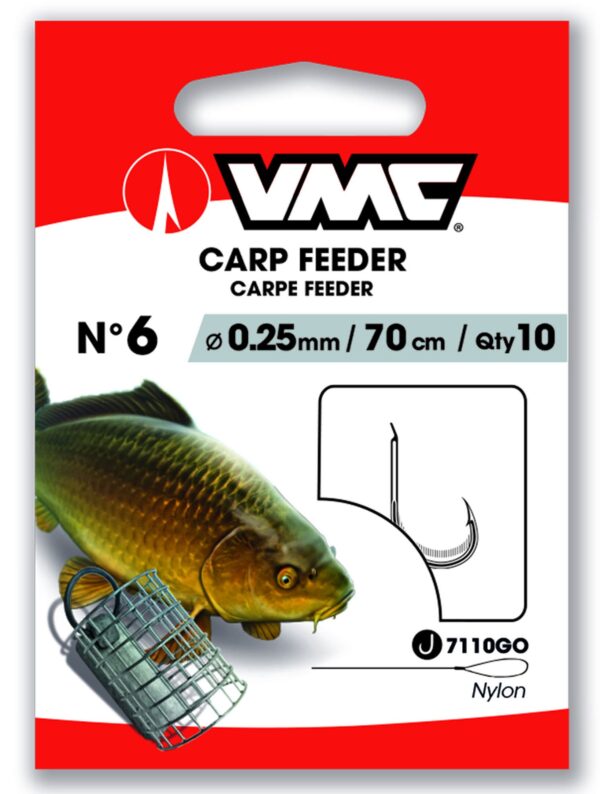 VMC Haczyki z przyponem Carp Feeder 7110 Nr 6/0