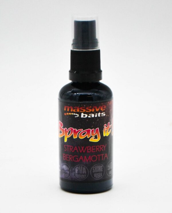 Massive Baits Spray It Strawberry Bergamotta 50ml