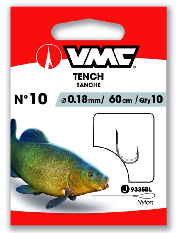 VMC Haczyki z przyponem Tench 9335 nr 10/0