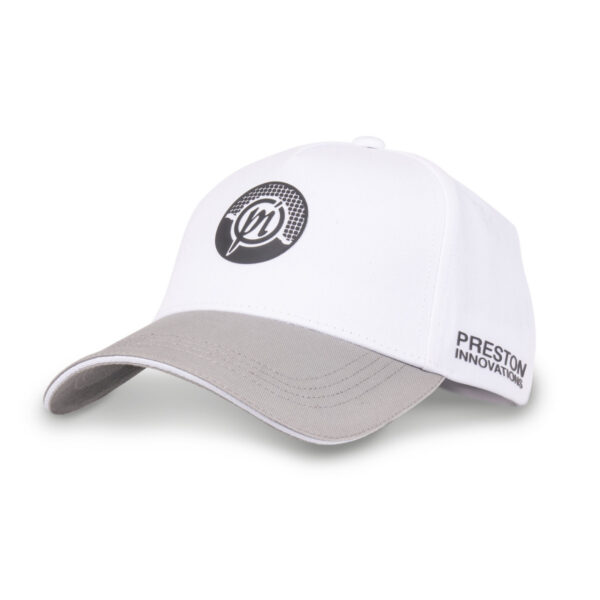 Preston Czapka Innovations White PI Logo Cap