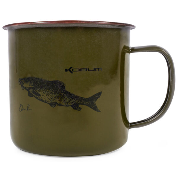 Korum Kubek Classic Enamel Mug Barbel 330ml