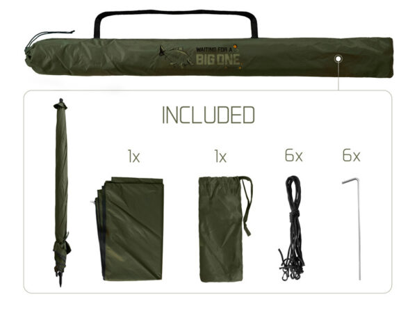 Delphin Parasol BigONE Carp 250cm