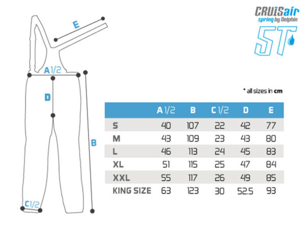 Delphin Spodnie CruisAIR Spring 5T