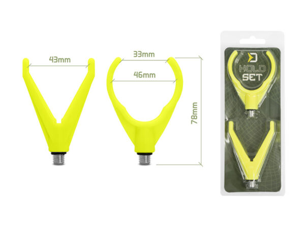 Delphin Podpórka Do Wędki HoldSet Fluo