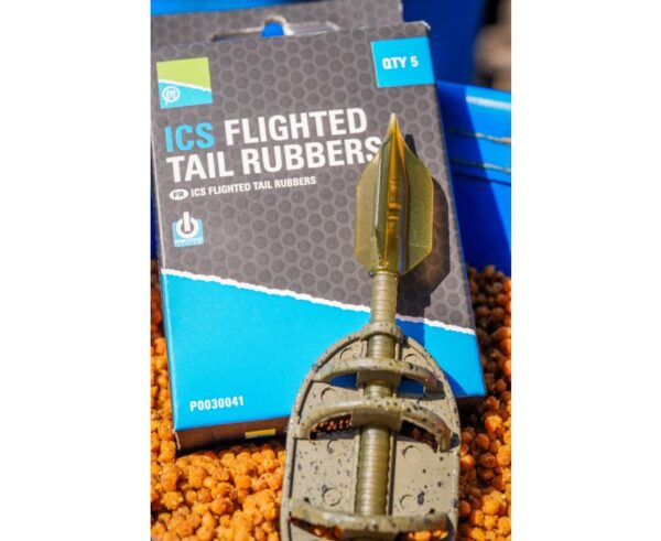 Preston Nasadki ICS Flighted Tail Rubbers