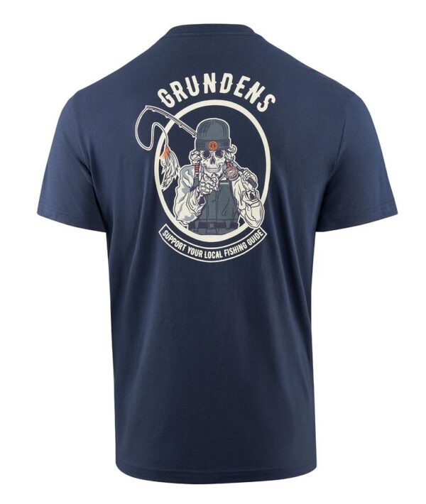 Grundens Koszulka T-shirt Support Guides SS Dark Navy