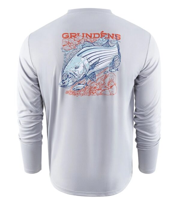Grundens Koszulka Striped Bass UPF50 Long-Sleeve