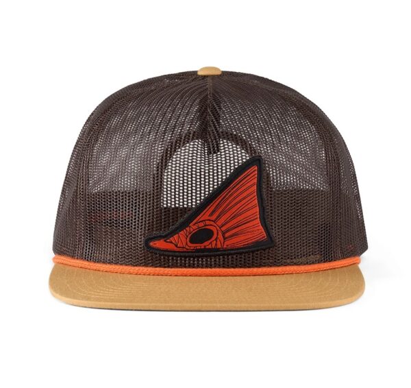 Grundens Czapka Tailing Red Mesh Trucker
