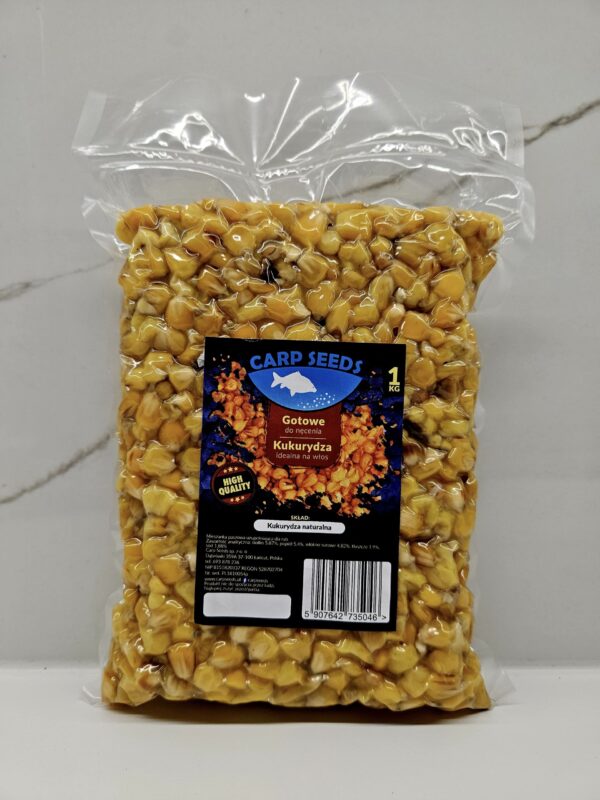 Carp Seed Ziarno do Nęcenia Kukurydza Naturalna 1kg