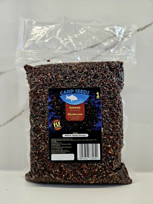 Carp Seed Ziarno do Nęcenia Mix R Rzepik, Konopie 1kg