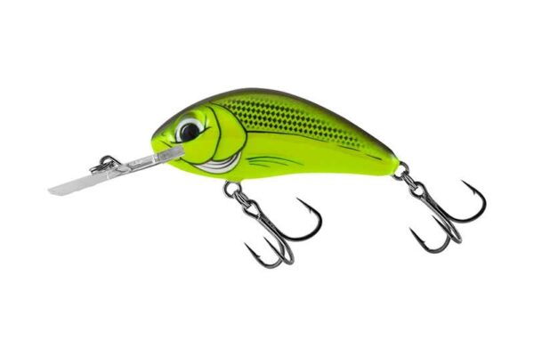 Salmo Wobler Pływający Hornet Rattlin 5,5cm Chartreuse