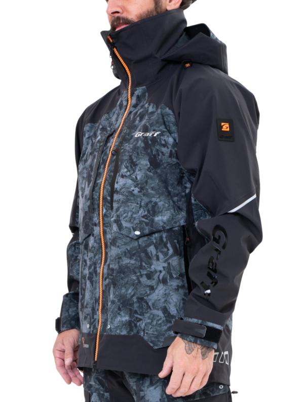 Graff Kurtka Przeciwdeszczowa 631B-8/3 Carbon Edition 3.0