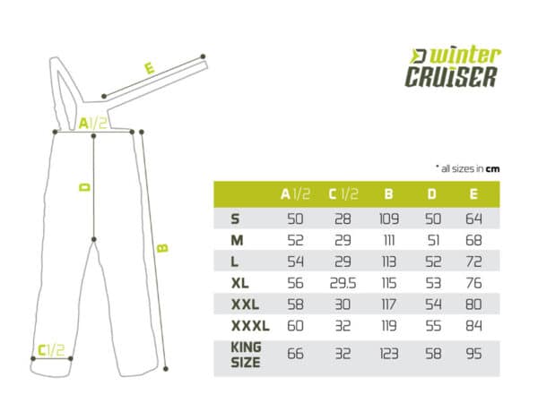 Delphin Spodnie Zimowe Winter Cruiser 5T Rozmiar XXXL