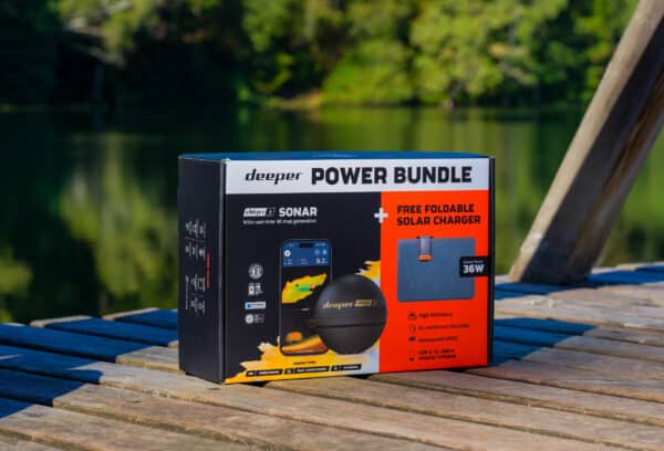 Deeper Echosonda Sonar CHIRP+3 + Panel Słoneczny