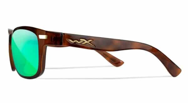 Wiley X Okulary Helix Capt Green Mirror Gloss Demi Frame