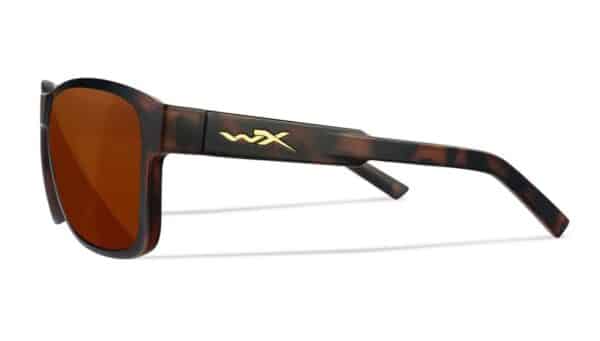 Wiley X Okulary Trek Capt Copper Matte Havana Brown Frame - obrazek 3