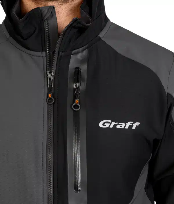 Graff Bluza Ocieplana Softshel Szara 561S-2