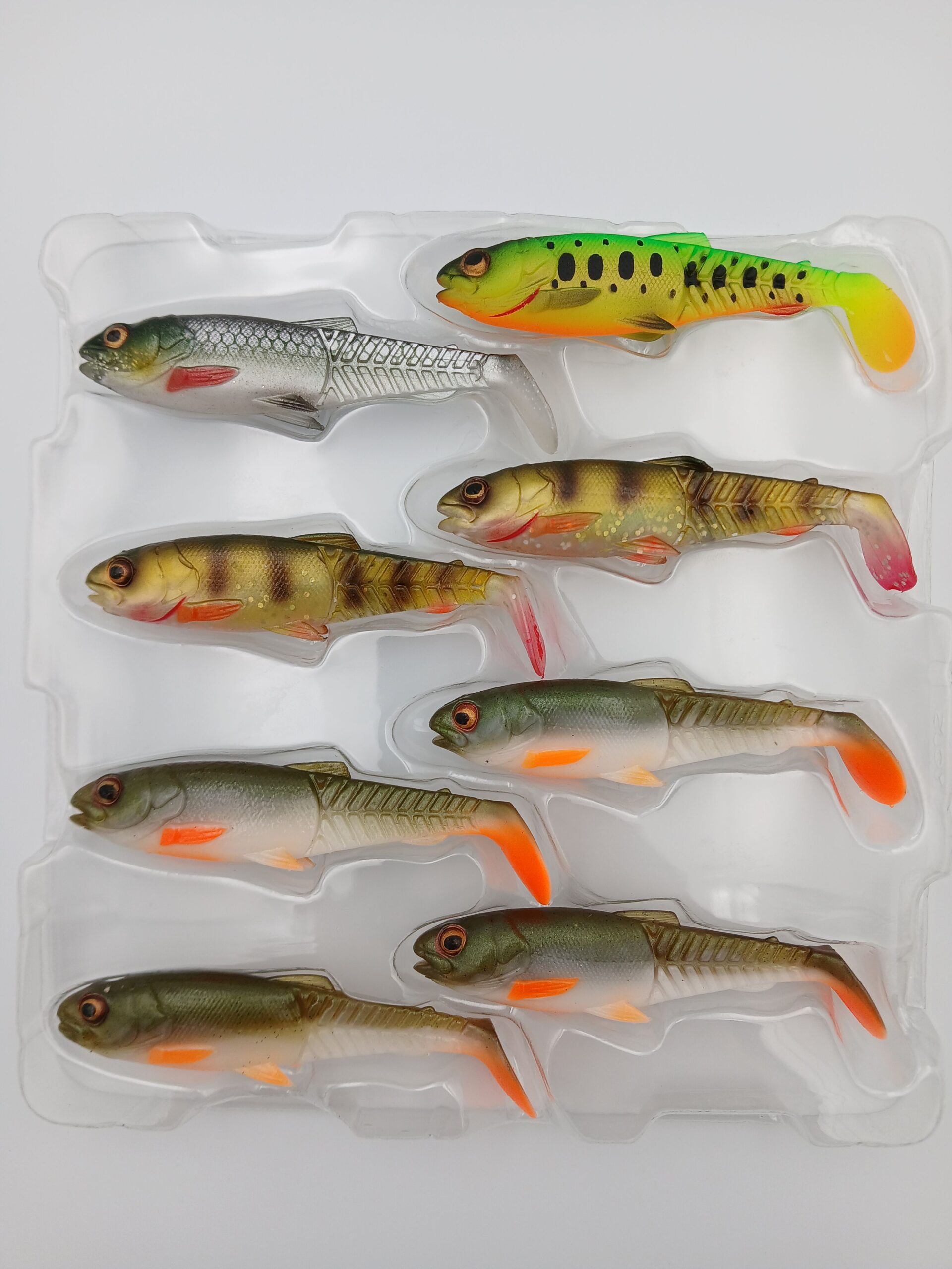 Savage Gear Guma Cannibal Craft 10,5cm #Zestaw Mix Kolorów 8x Sztuk