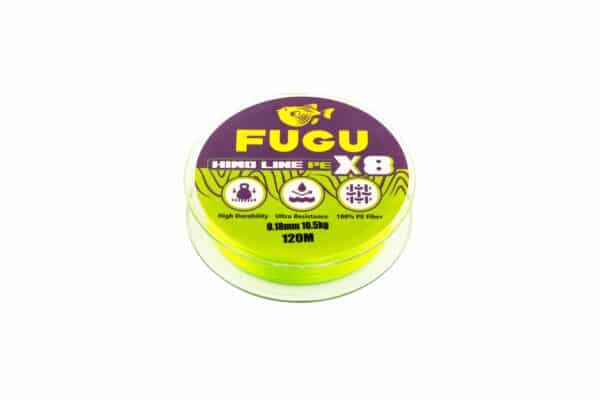 FUGU Plecionka Himo Line 8x Fluo Green 120m